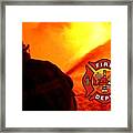 Fire Fighting 6 Framed Print