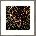 Fireworks Bad Hair Day Framed Print