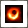 First Black Hole Picture Framed Print