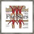 Five Stars 2012 London Olympic Games Preview Sports Illustrated Cover Framed Print