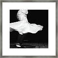 Flamenco Flower Framed Print
