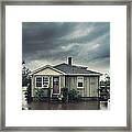 Flooded Home Framed Print