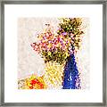 Flower Arrangement Framed Print