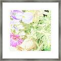 Flower Bouquet - Renoir Effect Framed Print