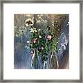 Flower Power For A Mural Ii Framed Print