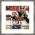 Floyd Mayweather Jr., 2015 Wbawbcwbo Welterweight Title Sports Illustrated Cover Framed Print