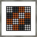 Fofo Pattern Framed Print