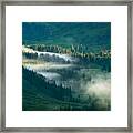 Foggy Valley Framed Print