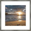 Virginia Beach Sunrise Framed Print