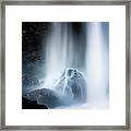 Force Of Water Framed Print