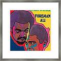 Foreman And Ali, Fight In Africa Preview Sports Illustrated Cover Framed Print