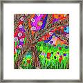 Forest Of Many Colors Framed Print