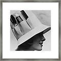 France, Hat With Beauty Pockets In Framed Print