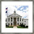 Franklin County Courthouse, Rocky Mount, Virginia Framed Print