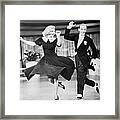 Fred Astaire And Ginger Rogers Dancing Framed Print