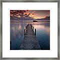 Freedom Pier By Marco Crupi Framed Print