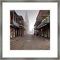 French Quarter New Orleans Framed Print