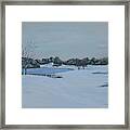 Freshly Fallen Snow Framed Print