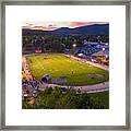 Friday Night Lights At Arnold Field Framed Print