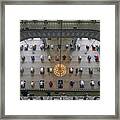 Friday Prayer Held With Social Distancing Framed Print