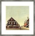 Friends Meeting House And Old Courthouse Framed Print