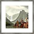 Frontier Trail Framed Print