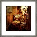 Furniture - Chair - Waiting For Love Framed Print