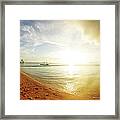 Fusaki Sunset Framed Print