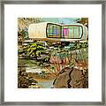 Futuristic House Framed Print