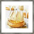 Galette Des Rois, Crown And Lucky Charms Framed Print
