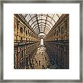 Galleria Vittorio Emanuele Ii Framed Print