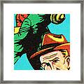 Gangster Fight Framed Print