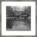 Gapstow Bridge - Central Park - New Framed Print