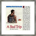 Gary Mclain A Bad Trip Sports Illustrated Cover Framed Print