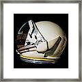 Gemini Mission Astronauts Helmet Framed Print
