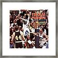 Georgetown University Patrick Ewing, 1982 Ncaa West Sports Illustrated Cover Framed Print