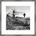 German Advance Framed Print