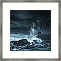 Ghost Ship Series The Ninth Wave Remake Framed Print