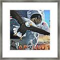 Giant Leap Of Unity Framed Print