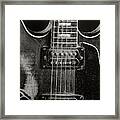 Gibson Guitar Metal Wall Art 1744.28 Framed Print