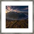 Gilkey Glacier Lookout Framed Print