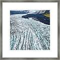 Glacier Art Framed Print