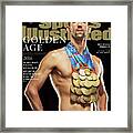 Golden Age Michael Phelps Sports Illustrated Cover Framed Print