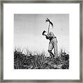 Golf In The Rough Framed Print