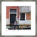 Gondolier Framed Print