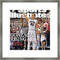 Gonzaga Rising Sports Illustrated Cover Framed Print