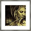 Good As Gold Framed Print