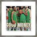 Good Money: In The Celtics We Trust Slam Cover Framed Print