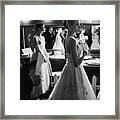 Grace Kelly And Audrey Hepburn Framed Print