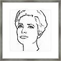 Grace Kelly Framed Print